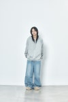 러드 - llud Snug Hoodie Melange Grey