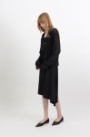 러드 - Unbalanced Flow Skirt