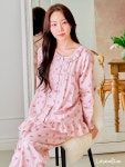 (여성) 챠밍러브 60수주자면 긴팔상하 잠옷 - 러브앨리스 러브앨리스 잠옷