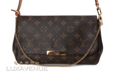 루이비통 모노그램 페이보릿 MM 체인 크로스백