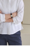UPPER 미에라 핀턱 셔켓 (S/M/L)_럭스위즈닷컴 UPPER  미에라 핀턱 셔켓 (S/M/L)