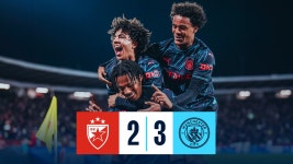 [하이라이트] 츠르베나 즈베즈다 2-3 맨시티(UCL G조 6R, 23/24)