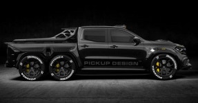 The Mercedes-Benz Monster X Is A 6x6 Carbon Fiber Pickup Truck - Maxim The Mercedes-Benz Monster X Is A 6x6 Carbon Fiber... 