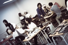 MBC아카데미뷰티스쿨 - 김은미 헤어샘 수업중에(2014.5.16)