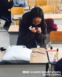 MBC아카데미뷰티스쿨 - [현장] 영서고등학교 네일아트 체험 수업 현장