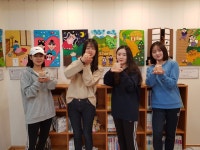 다섯번째기획전시와 에코백만들기~ | 작은도서관