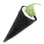 대표 플라워 종합쇼핑몰 [더리얼스 엠데코] 김마끼 곤약 고깔 김초밥 모형 11cm 음식모형 데마끼 일식 횟집 식당 스시 회 뷔페 데코 UR