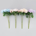 더리얼스 엠데코:대한민국 대표 플라워 종합쇼핑몰 [더리얼스 엠데코] 피오니 조화 인조 피어니 로즈 부쉬 44cm 4색 택1 작약 조화꽃 모란 목단... 