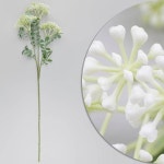 더리얼스 엠데코:대한민국 대표 플라워 종합쇼핑몰 [더리얼스 엠데코] 조화 섬바디 가지 78cm 12개 세트 돼지풀 썸바디 고급 꽃장식 인조 예쁜조화