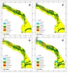 Predictions of Land Use/Land Cover Change and Landscape Pattern Analysis in the Lower Reaches of the Tarim River, China