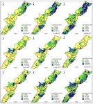 The Spatial–Temporal Evolution and Coupling of Population Distribution and Social Economy in the “Mid-Spine Belt of Beautiful... 