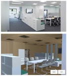 Tango vs. HoloLens: A Comparison of Collaborative Indoor AR Visualisations Using Hand-Held and Hands-Free Devices