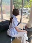 모라 헤어끈 셔츠 세트 Miamasvin 모라 헤어끈 셔츠 세트