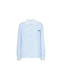  Embroidered Oxford shirt | Miu Miu MK1472_1XEF_F0012 Embroidered Oxford shirt