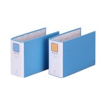 주식회사 모닝오피스 | 파이프바인더 가로형 군자 청색 (문화) 파이프바인더 A5 폭7cm x 공간격7cm 가로형 군자 청색 문화 - 주식회사 모닝오피스