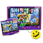 워터픽셀세트1.1개/도너랜드15000/ 픽셀아트 블록비즈 사각비즈 (도너랜드) 워터픽셀 세트1 1개 픽셀아트 - 주식회사 모닝오피스