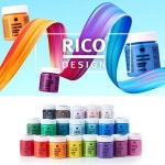 대한민국 대표 문구전문쇼핑몰 모닝오피스 (RICO) 리코 섬유전용 염색물감 낱색 페브릭물감 - 주식회사 모닝오피스