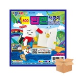 대한민국 대표 문구전문쇼핑몰 모닝오피스 (종이나라)500 단면색종이 15cm 8매 30팩X1갑 - 주식회사 모닝오피스