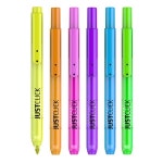 대한민국 대표 문구전문쇼핑몰 모닝오피스 (모리스) 노크식 형광펜 S 얇은글씨용 1자루(낱개) JUSTCLICK - 주식회사 모닝오피스