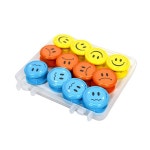 대한민국 대표 문구전문쇼핑몰 모닝오피스 (마그피아) 스마일 자석홀더35mm 24개입(1통) 색상혼합 MSMH-35-24 - 주식회사 모닝오피스