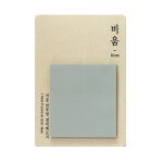 주식회사 모닝오피스 | 점착메모지 50x56mm (모닝글로리) 1800 비움 반투명 점착메모지 50x56mm - 주식회사 모닝오피스