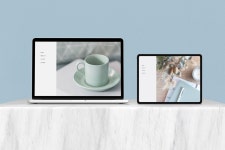 MacBook and iPad Showcase Mockup - Mockup World MacBook and iPad Showcase Mockup