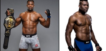 전 UFC 괴물 챔피언 은가누, 백발노인에게 쩔쩔... 잔소리까지 들었다?