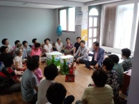 목포시산정동 주민자치위원장, 추석 위문품 전달 산정동 주민자치위원장, 추석 위문품 전달