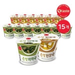 [[농심태경] 오테이스트 즉석 컵국 손맛 미역국 3.5g 8개 + 된장국 5.9g 7개] | 맘큐