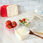 [[스토에버] 홈밥 12P 세트 (아이보리 6조 + 레드 6조)] | 맘큐