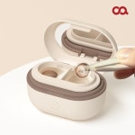 [오아 클리어 무선 초음파 렌즈세척기 하드 소프트 콘택트 드림 휴대용 렌즈케이스] | 맘큐