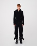 [문선]For men, Check Embroidery Jean / Black [W CONCEPT]