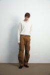 [문선]UNISEX, Bitte Big Pocket Cargo Pants / Caramel [W CONCEPT]