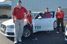 Audi Demonstrating TDI Economy With Cross-Country Road Trip