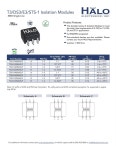 	124697297 HALO Electronics 전원 | Mouser 대한민국