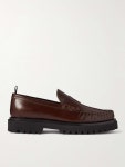 OFFICINE CREATIVE Leather Penny Loafers for Men | MR PORTER