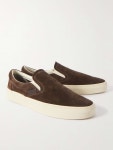 TOM FORD Jude Suede Slip-On Sneakers | MR PORTER