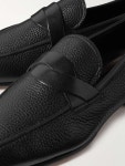 Black Sean Full-Grain Leather Loafers | TOM FORD | MR PORTER