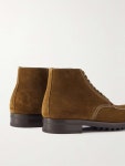 TOM FORD Bodiam Suede Lace-Up Boots | MR PORTER