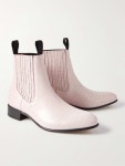TOM FORD Kurt Croc-Print Leather Chelsea Boots | MR PORTER