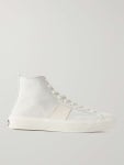 TOM FORD Cambridge Leaher-Trimmed Suede High-Top Sneakers | MR PORTER