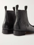 TOM FORD Kurt Croc-Effect Leather Chelsea Boots | MR PORTER