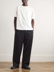 ZEGNA X THE ELDER STATESMAN Waffle-Knit Cotton and Oasi Cashmere-Blend T-Shirt for Men | MR PORTER