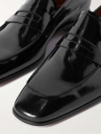 TOM FORD Bailey Patent-Leather Penny Loafers for Men | MR PORTER