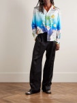 GUCCI Camp-Collar Printed Silk-Twill Shirt for Men | MR PORTER