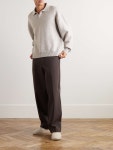 TOM FORD Slim-Fit Wool Polo Shirt for Men | MR PORTER