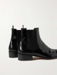 TOM FORD Alec Patent-Leather Chelsea Boots for Men | MR PORTER