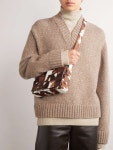 BOTTEGA VENETA Cassette Intrecciato Calf Hair Messenger Bag for Men | MR PORTER