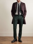 GHIAIA CASHMERE Marinaio Straight-Leg Pleated Cotton-Twill Chinos for Men | MR PORTER