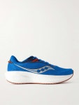 SAUCONY Triumph 21 Rubber-Trimmed Mesh Running Sneakers for Men | MR PORTER